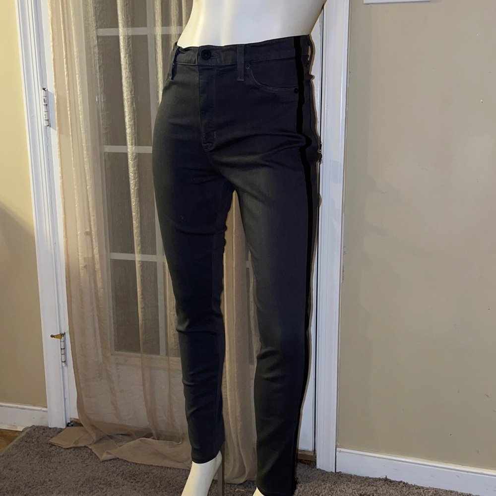 SIZE 31 Hudson Zipped Ankle Skinny Jean